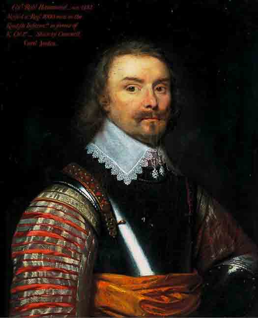 Colonel Robert Hammond. The portrait hangs in the old Beaney Institute, now the Canterbury Royal Museum and Art Gallery.