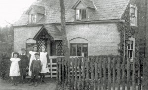 Another view of Ingleside with members of the Groombridge family, who still farm at Holt Street Farm.