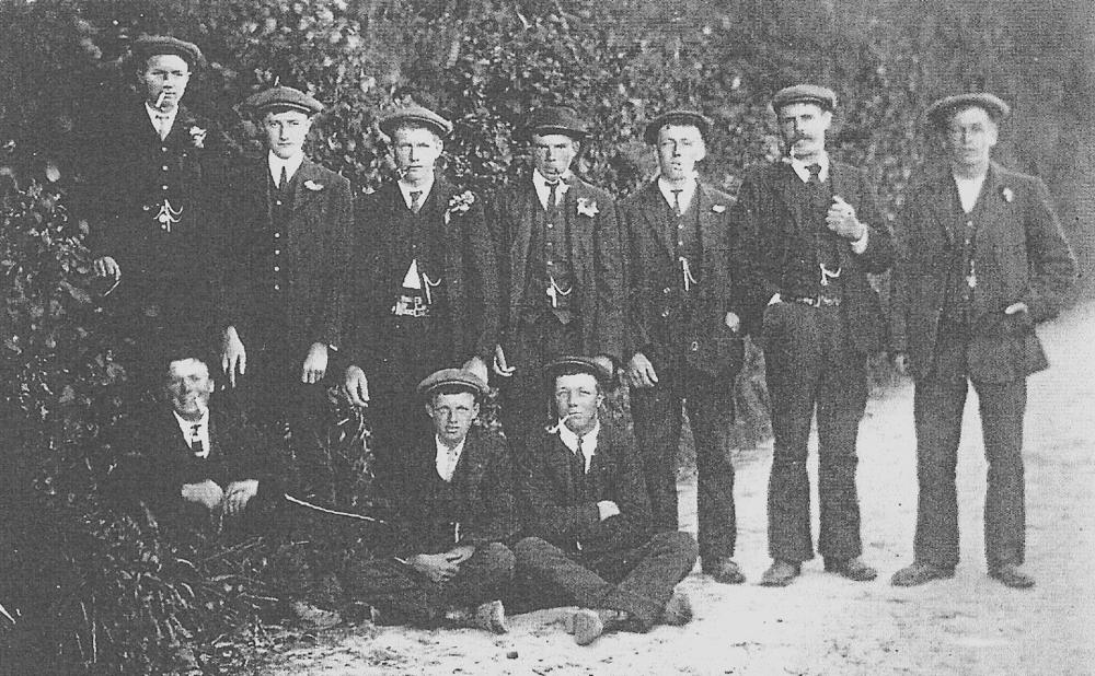 Nonington veterans of the Great war, circa 1921